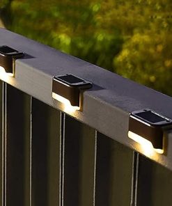 Outdoor Solar Deck Lights 16 Pack and Solar Step Lights 6 Pack 2