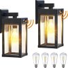 Mini Solar Torch Lights Flickering Flame Waterproof LED Set of 16 3