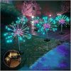 Solar Power LED Meteor Shower String Lights for Outdoor Decoration 3