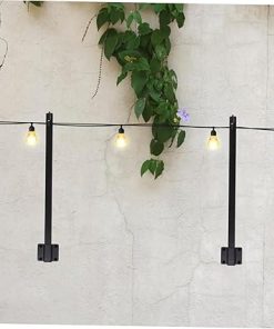 Outdoor Solar String Lights Pole Easy Install Festive Lighting 2
