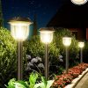 Solar Fence Lights Outdoor – 3000/4000/6000K 3 Modes,Up & Down Lighting IP65 Waterproof Fence Lights Solar Powered, Solar Wall Lights Outdoor for Backyard/Garden/Patio/Garage and Wall decor (8 pack) 4