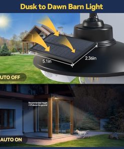 Solar Wall Lights Outdoor with 3 Modes and Motion Sensor IP65 Waterproof 2