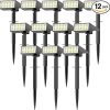 16 Pack Solar Ground Lights Waterproof Outdoor Pathway and Yard Decor 4