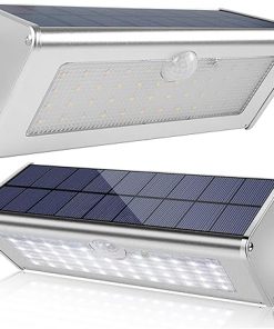 Outdoor Solar LED Motion Sensor Light for Garden Security 4000K 2