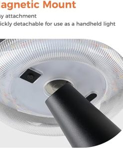 Solar Table Lamp Outdoor Water-Resistant USB Cordless 3 Lighting Modes 2