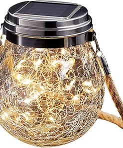 Outdoor Solar Lights for Garden Colorful Courtyard Lighting 2pcs