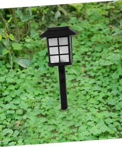 4pcs Solar Stigma Lights for Outdoor Pathway and Courtyard Lighting 2