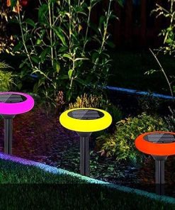 Solar Waterproof Lawn Lamp for Garden Landscape and Porch Lighting 2