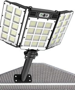 Super Bright 800 LED Outdoor Solar Motion Sensor Lights for Yard