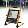 LED Floodlight with USB Solar Charging and 120 Degree Wide Angle