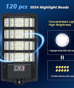 Super Bright Solar Street Lights Outdoor Waterproof with Motion Sensor 2