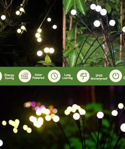 10 LED Solar Lights Outdoor Waterproof Set for Garden Pathway 2