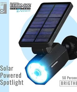 Bionic Spotlight Deluxe Solar Lights 8 LED Motion Sensor Outdoor Set 2