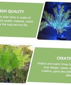 4 Pcs Solar Ground Plug Lights for Outdoor Decorative Lighting 2