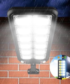 Wide Angle Solar Flood Light with Motion Sensor for Outdoor Use 2