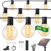 4 Pack Bright Solar Pathway Lights Waterproof Auto On/Off for Garden 4