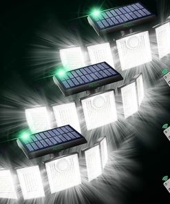 Super Bright LED Solar Motion Sensor Light for Outdoor Security
