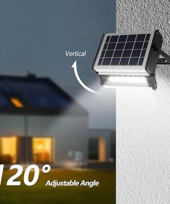 Solar Powered Outdoor Wall Lights with Motion Sensor and 2 Modes 2