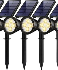 InnoGear Waterproof Solar Lights for Outdoor Garden Pathway Pack of 6