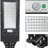Remote Control Solar Floodlight 80 LED Dimming Waterproof Garden Light 3