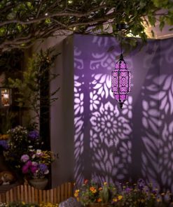 Hanging Solar Lights Outdoor Decor for Garden Pathway Yard 2 Pack 2
