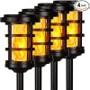 Solar Spot Lights Outdoor IP66, 12 Pack LED Auto On/Off Garden Lights 3