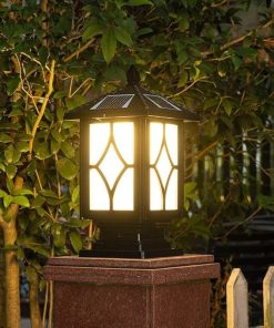 Outdoor Solar Lights for Courtyard Lawn and Patio Waterproof LED 2