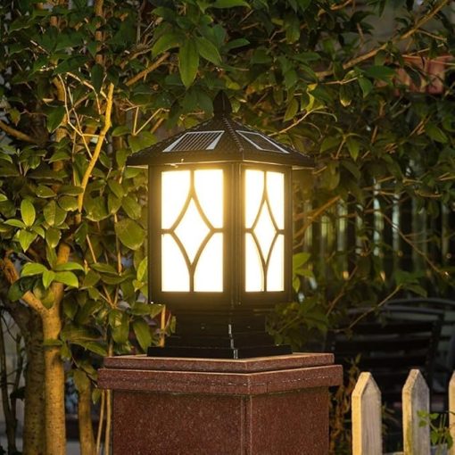 Outdoor Solar Lights for Courtyard Lawn and Patio Waterproof LED - Image 2