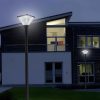European Retro Outdoor Lamp Post Light Waterproof High Pole 3