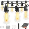 Solar Lights Outdoor LED 10/25 LM 2 Modes IP65 Waterproof Garden Pack 4
