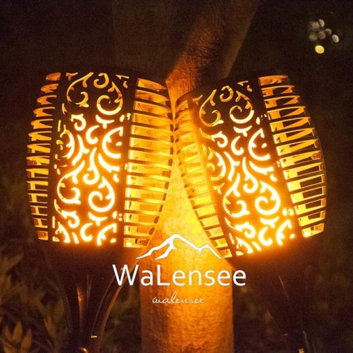 Walensee Solar Lights Outdoor 43 Inch Waterproof Flickering Flame Torch - Image 2