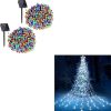 Solar Powered String Lights 25 Feet 12 LED Bulbs for Home Decor 4
