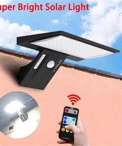 Bright Solar Motion Sensor Wall Lights for Outdoor Garden Use 2