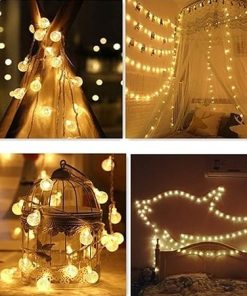 Outdoor Solar Crystal Ball String Lights for Garden Decoration 2
