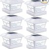 16 Pack Solar Ground Lights Waterproof Outdoor Pathway and Yard Decor 3