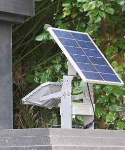 9W Solar LED Wall Lamp Outdoor Security Light for Garden and Courtyard 2