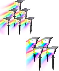 Linkind Color Changing Solar Lights 6 Pack Durable Outdoor Decor  
Linkind Color Changing Solar Lights 4 Pack Decorative Garden Set