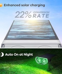 Solar Color Changing Spotlights 7 Modes Waterproof Multicolor 6 Pack 2
