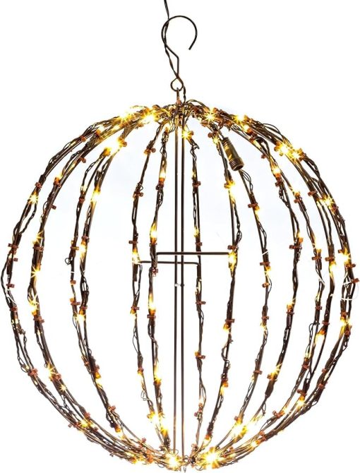 LED Christmas Light Ball with Timer for Indoor and Outdoor Use