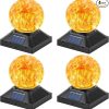 Mystical Rocky Cliff Castle Guardian Dragon Solar LED Light Lantern 4