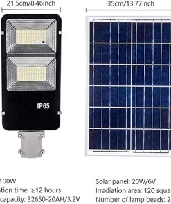 Solar Courtyard LED Lights for Outdoor Gardens High Brightness 2