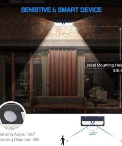 2 Pack LED Solar Garden Lights Waterproof with 3 Lighting Modes 2