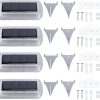 Solar E27 Remote Control Outdoor Lamp Waterproof Column Lights 3