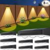 10ft String Light Poles Set for Outdoor Patio and Backyard Use 3