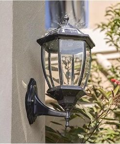 Waterproof Solar Wall Lamps for Balconies, Hallways, and Courtyards