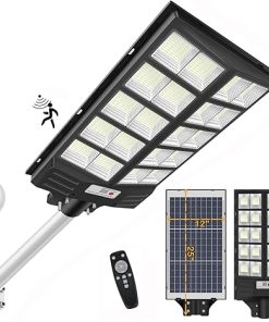 6000W Solar Street Light with Motion Sensor Dusk to Dawn IP65 Waterproof