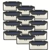 8 Pack Solar Fence Lights Bundle for Outdoor Security and Décor 3