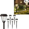 LED Star Solar Powered Christmas Pathway Lights 2 Pack Outdoor Decor 3