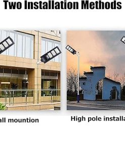 High Brightness Motion Sensor Solar Street Lamp with Remote Control 2