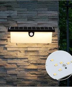 LED Solar Motion Sensor Lights for Waterproof Outdoor Home Use